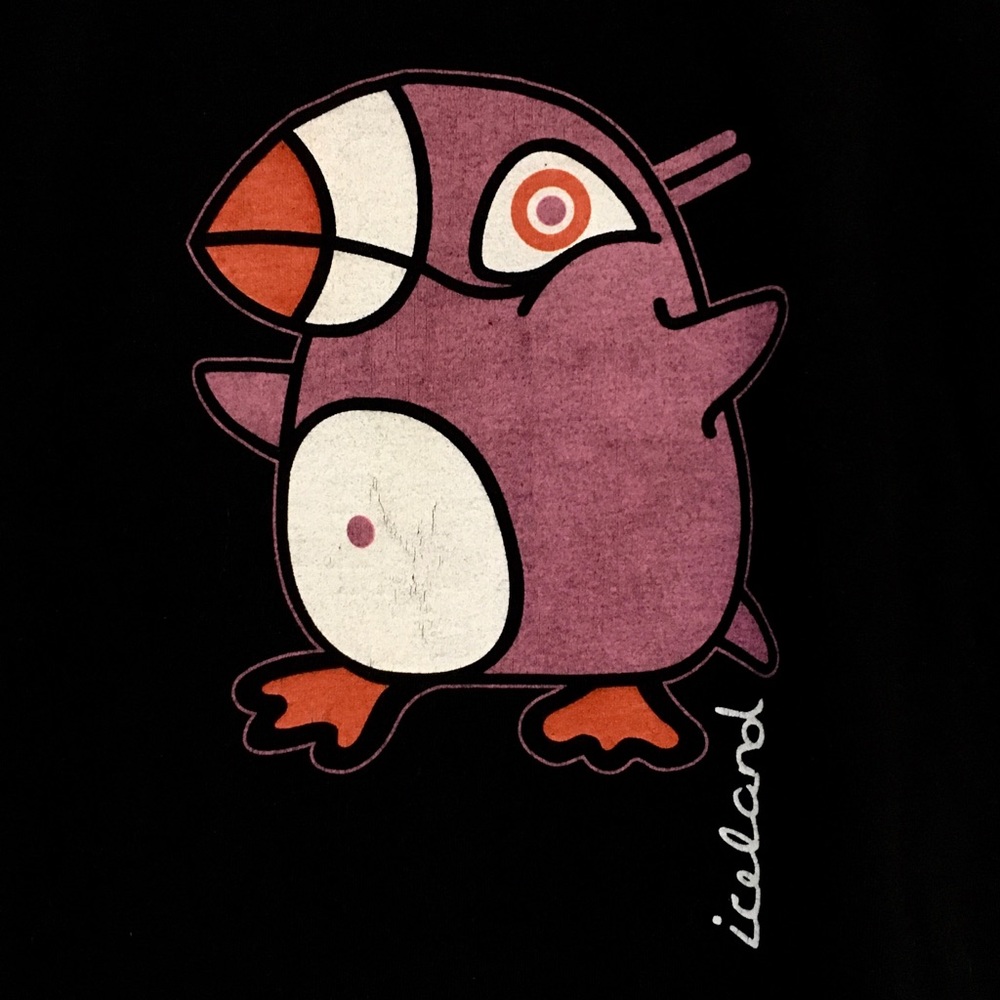 Cute Puffin Shirt from Iceland - souvenir t-shirt